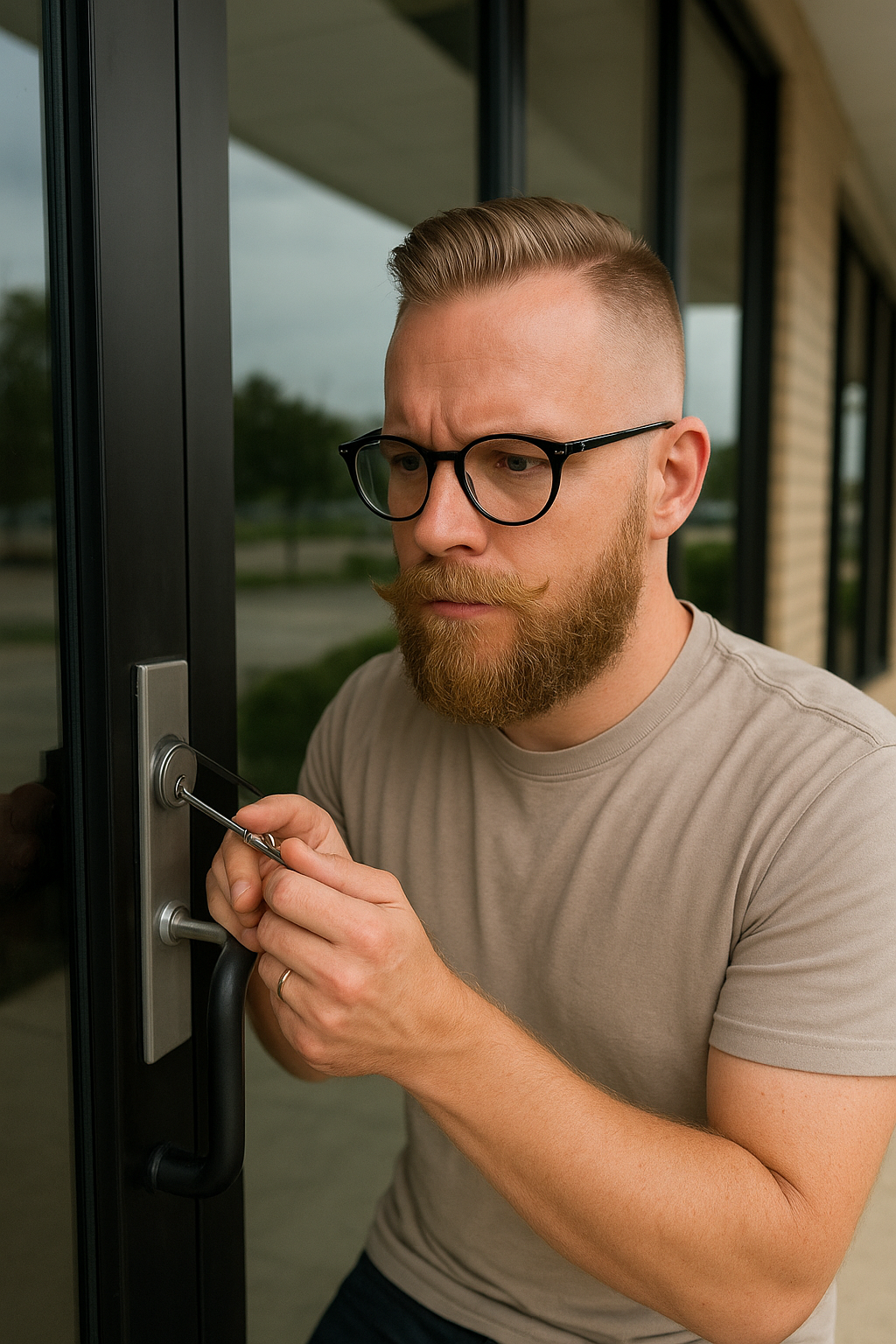 Locksmith Denver picking lock